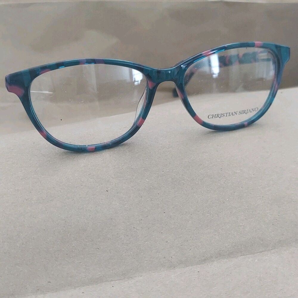 Christian Sirjano Eyeglass Frames Colorful Marina Plastic Eye Glasses